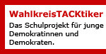 Banner für Link zum Demokratieprojekt WahlkreisTacktiker